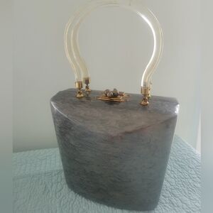 Vintage Lucite Retro 1950s Dorset-Rex Fifth Avenue Evening Bag